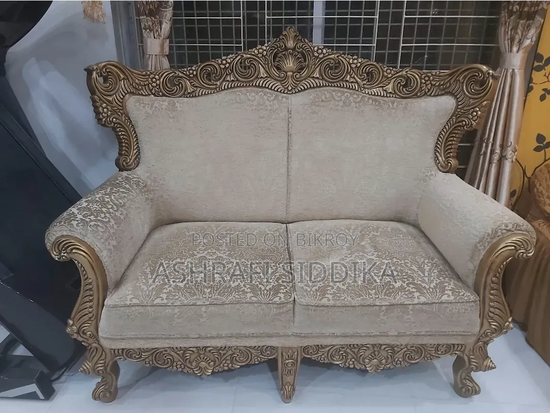 Victorian Sofa Set (Original Teak Wood)