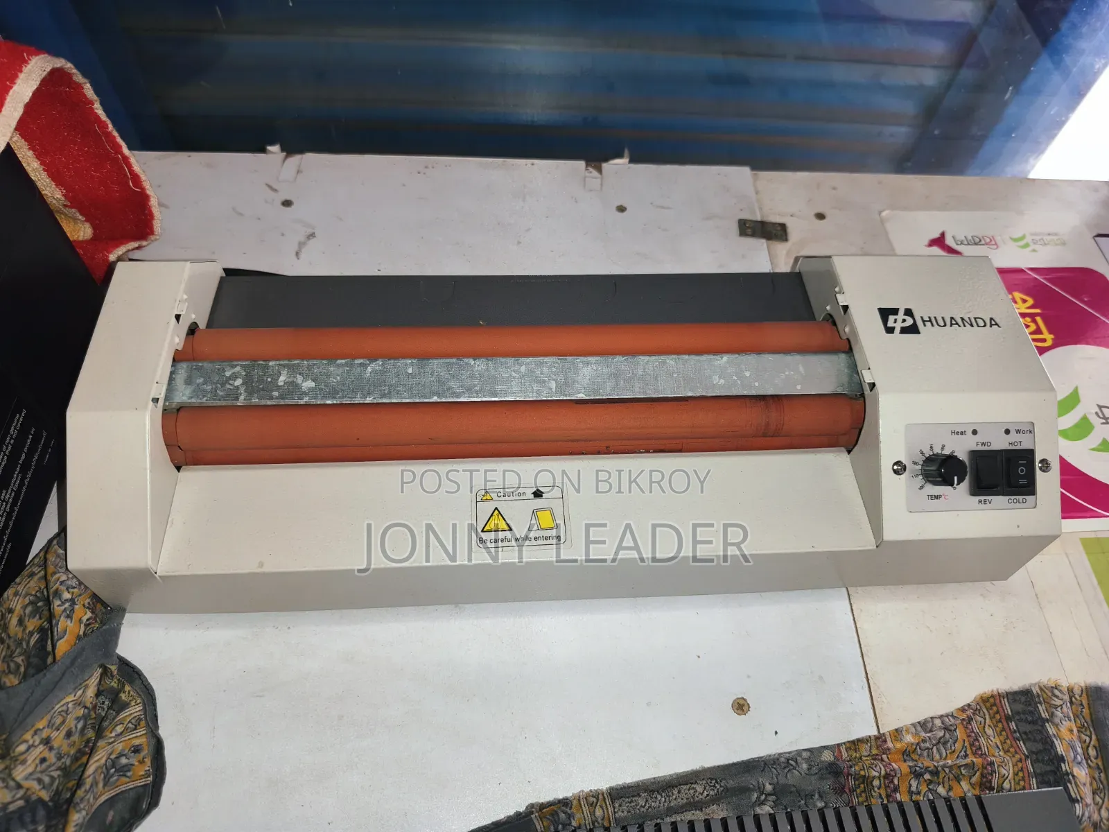 Selling a Photocopier Printer and Laminating Machine