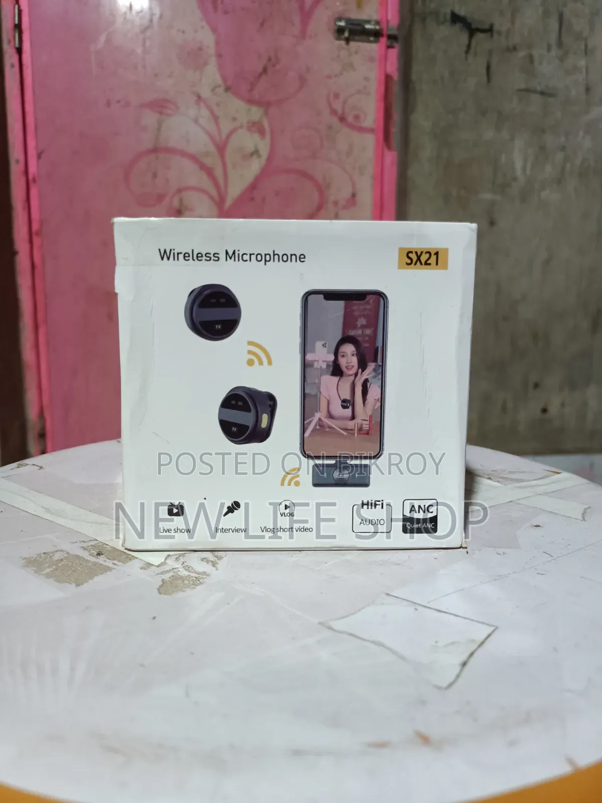 এসএক্স২১ ওয়ারলেস মাইক্রোফোন