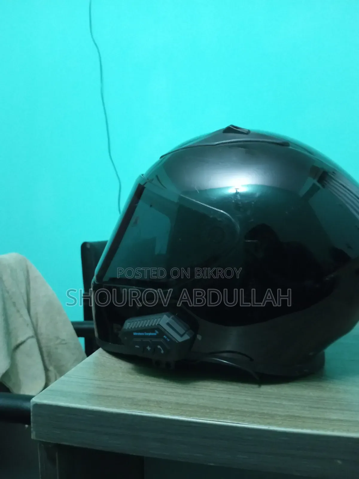 Vega Helmet With Bluetooth Headphones
