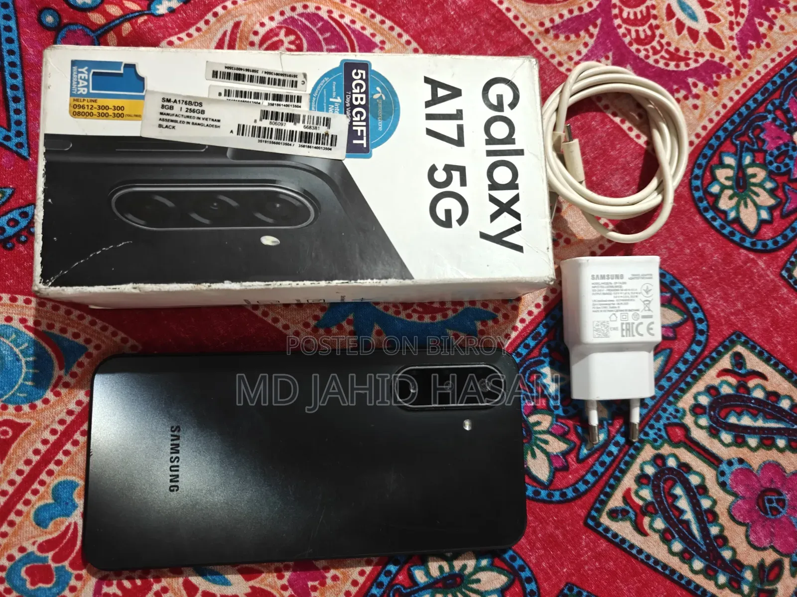 Samsung Galaxy A17 5G 256 GB Black