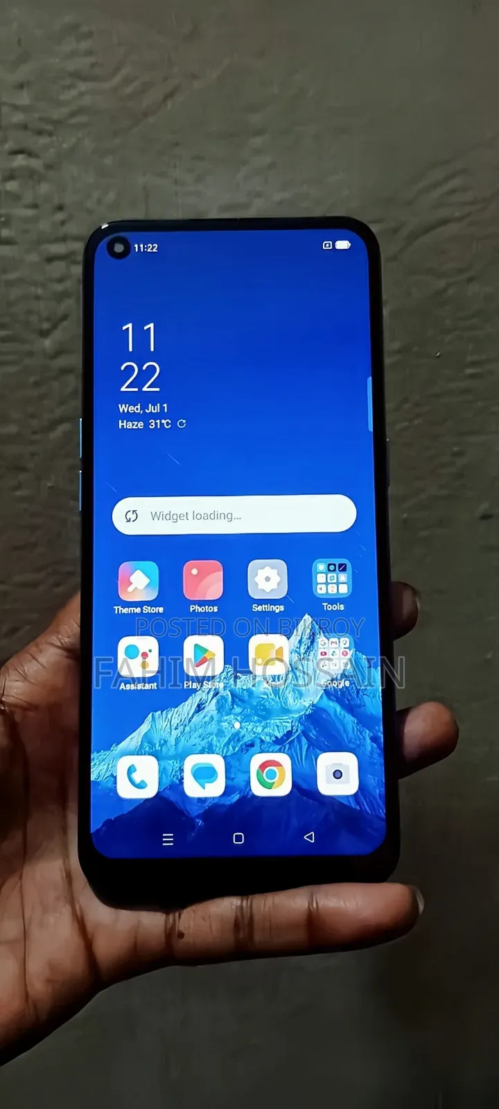 New Oppo A53 128 GB Blue