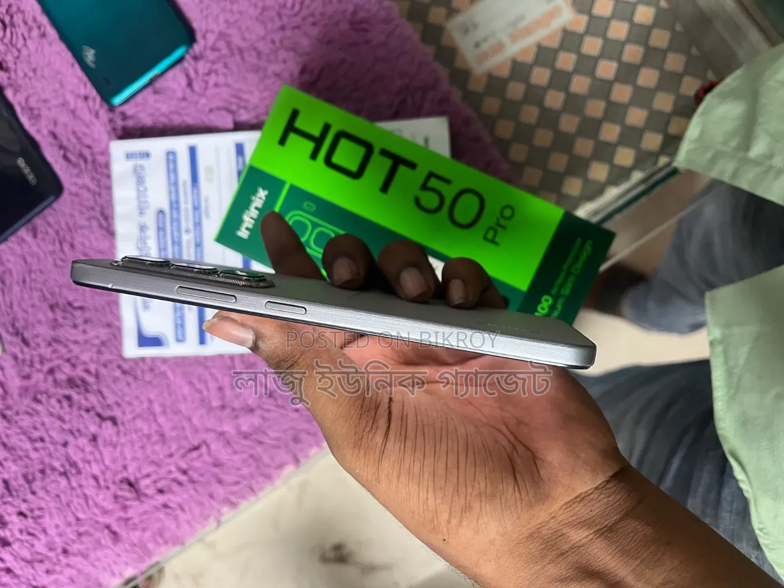 Infinix Hot 50 Pro 256 GB Gray