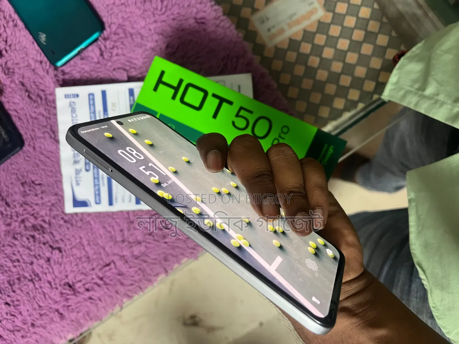 Infinix Hot 50 Pro 256 GB Gray
