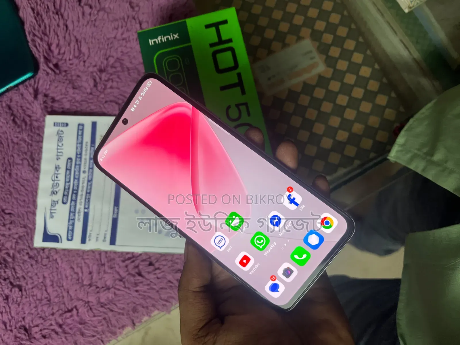 Infinix Hot 50 Pro 256 GB Gray