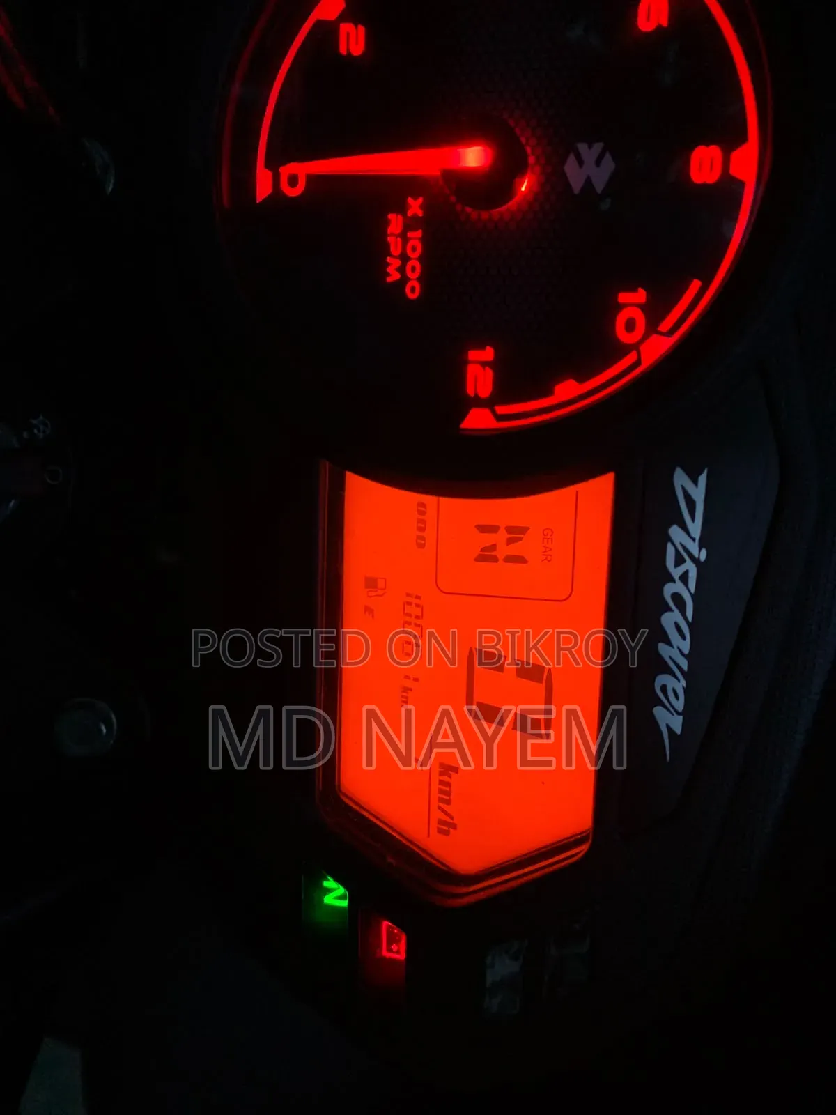 Bajaj Discover 125 2025 Black