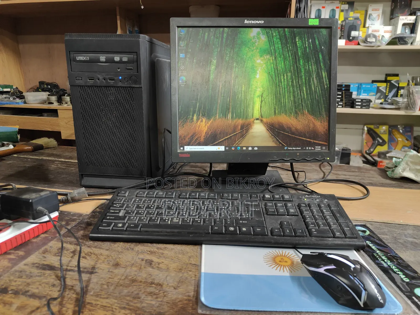 Desktop Computer Asus 4GB Intel Core i3 SSD 128GB