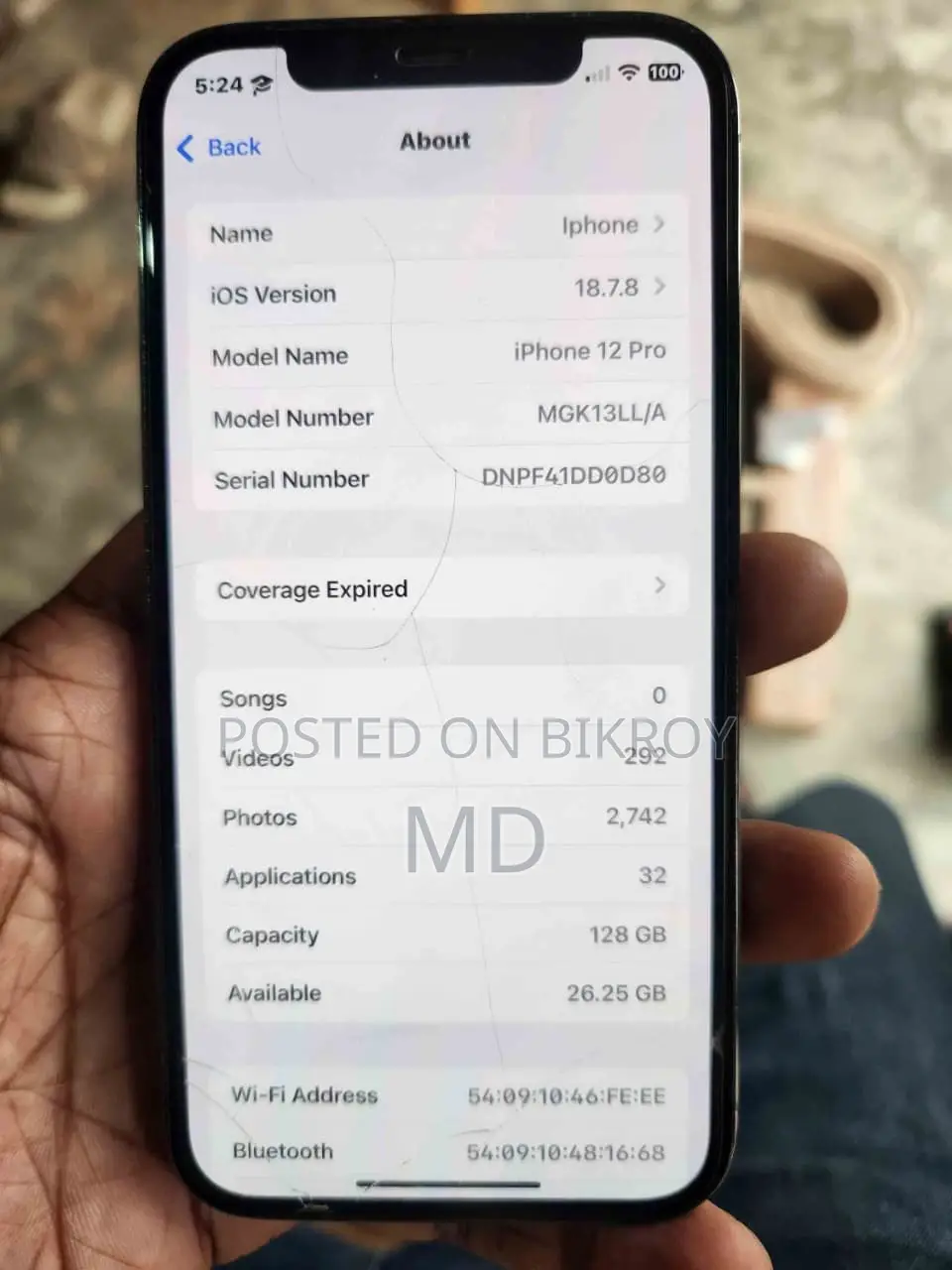 Apple iPhone 12 Pro 128 GB Gray