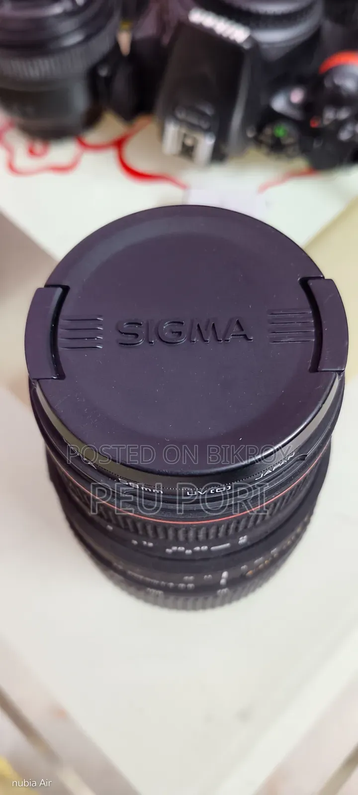 Dslr Camera With Lenses (From London)