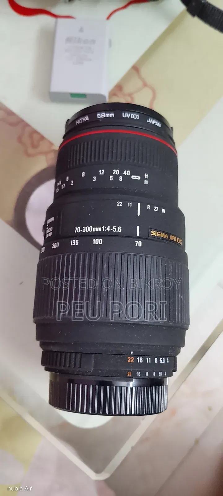 Dslr Camera With Lenses (From London)