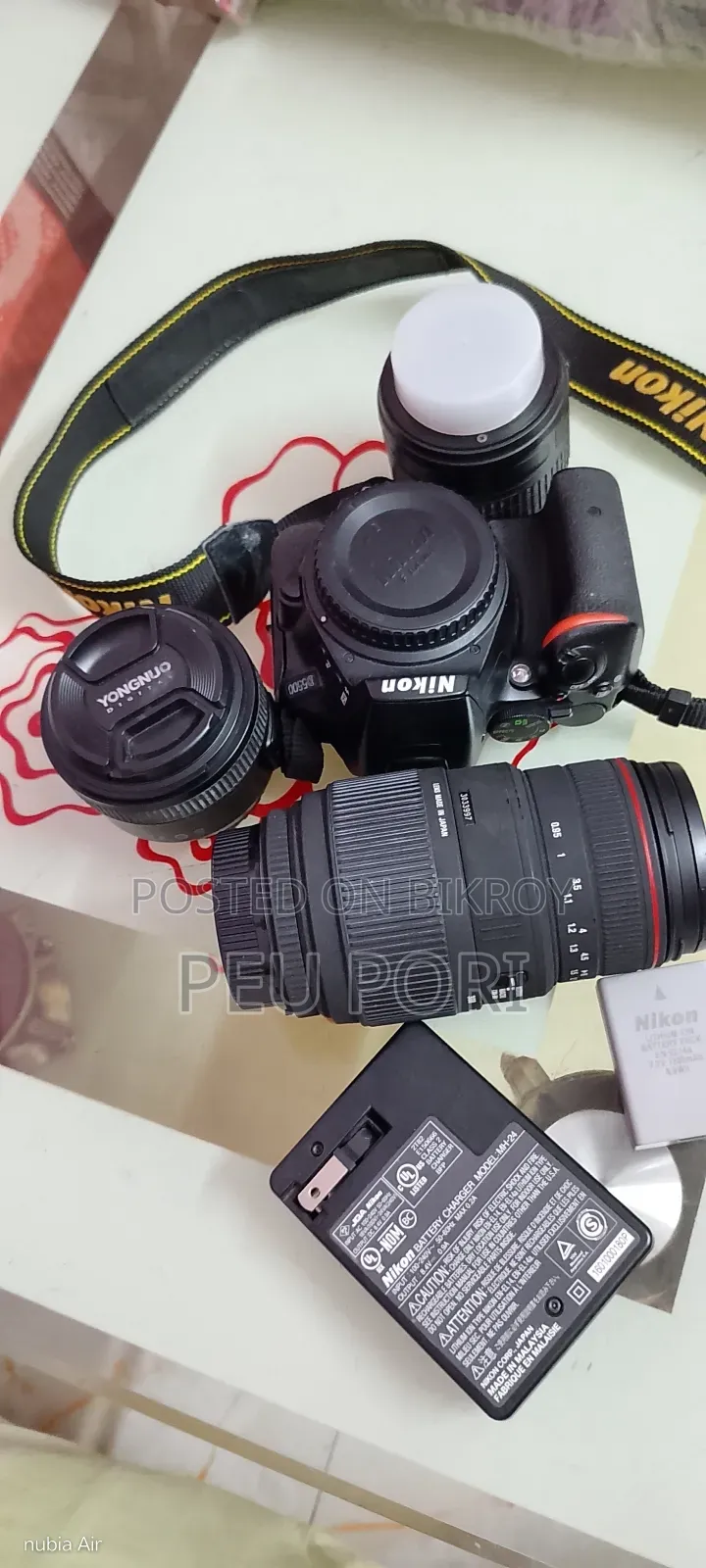 Dslr Camera With Lenses (From London)