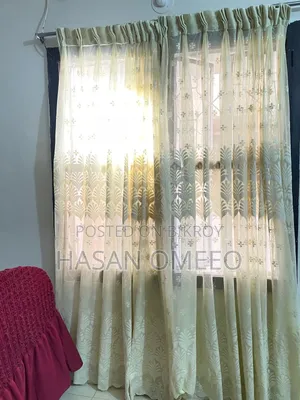 সুন্দর নেট এর পর্দা সাদা কালার