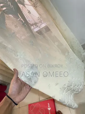Beautiful Net Curtain White Color
