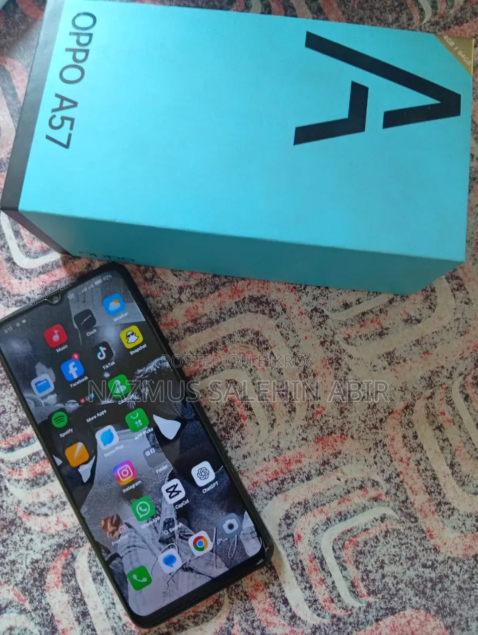 Oppo A57 4G 64 GB Black