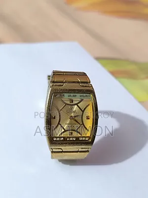 Swistar Watch (Gold Watch) 22k Electro Gold Plated
