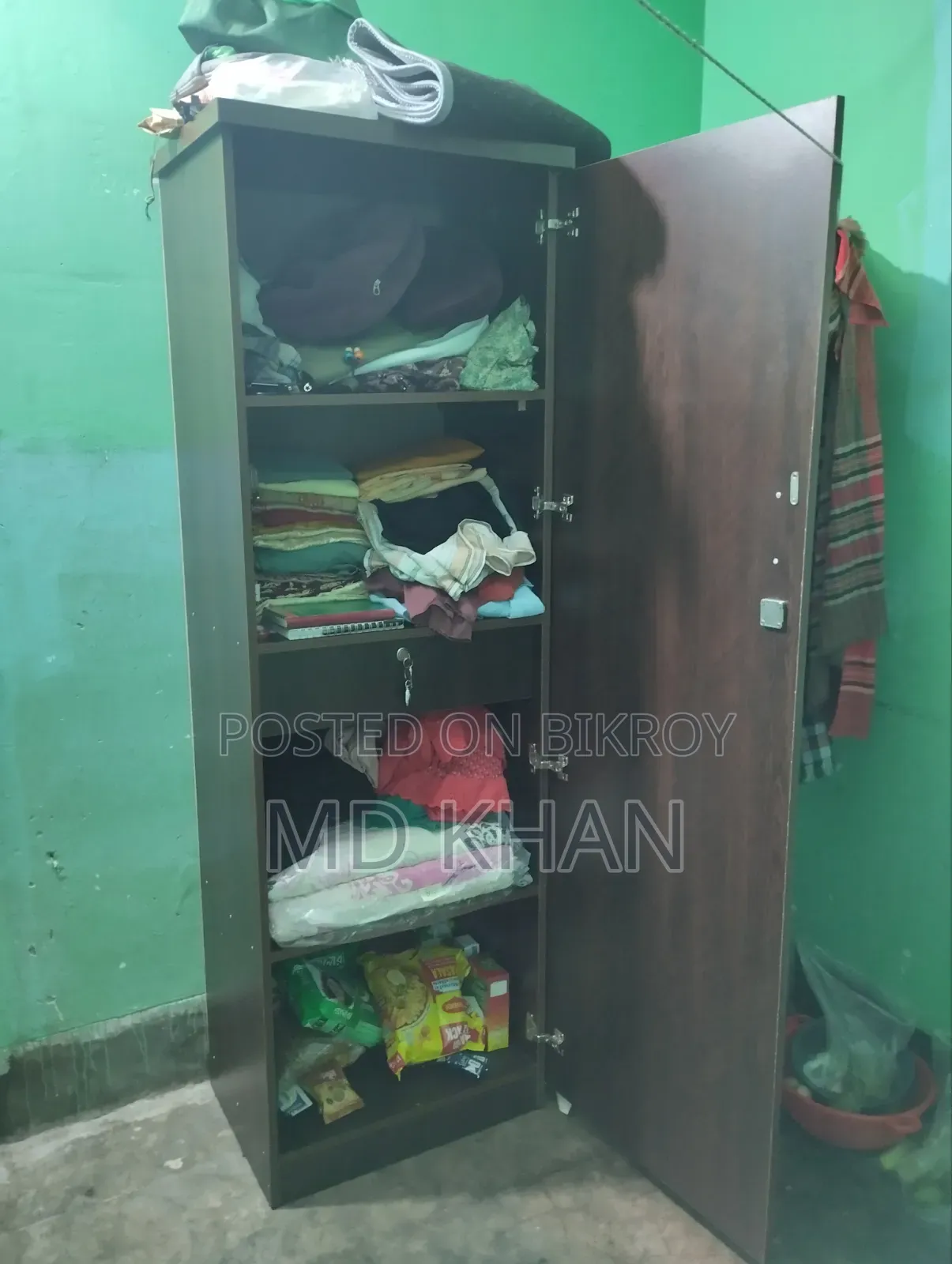 Partex Single 4-Shelf Almirah