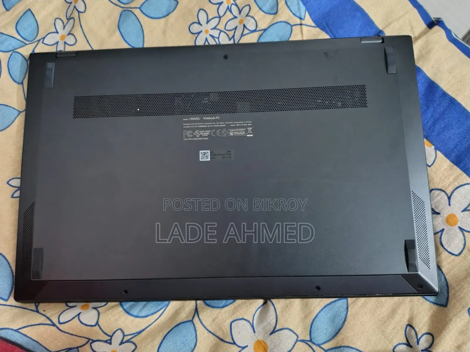 Laptop Asus Zenbook 14 8GB AMD Ryzen 5 SSD 512GB