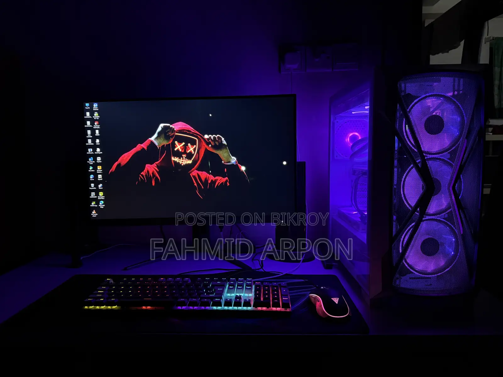 Desktop Computer 32GB AMD Ryzen 7 HDD+SSD 1T
