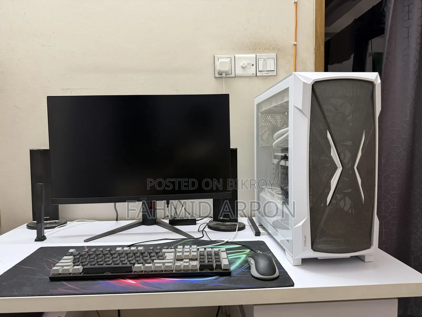 Desktop Computer 32GB AMD Ryzen 7 HDD+SSD 1T