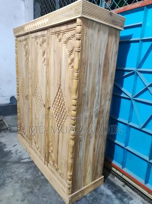 Three-door wardrobe