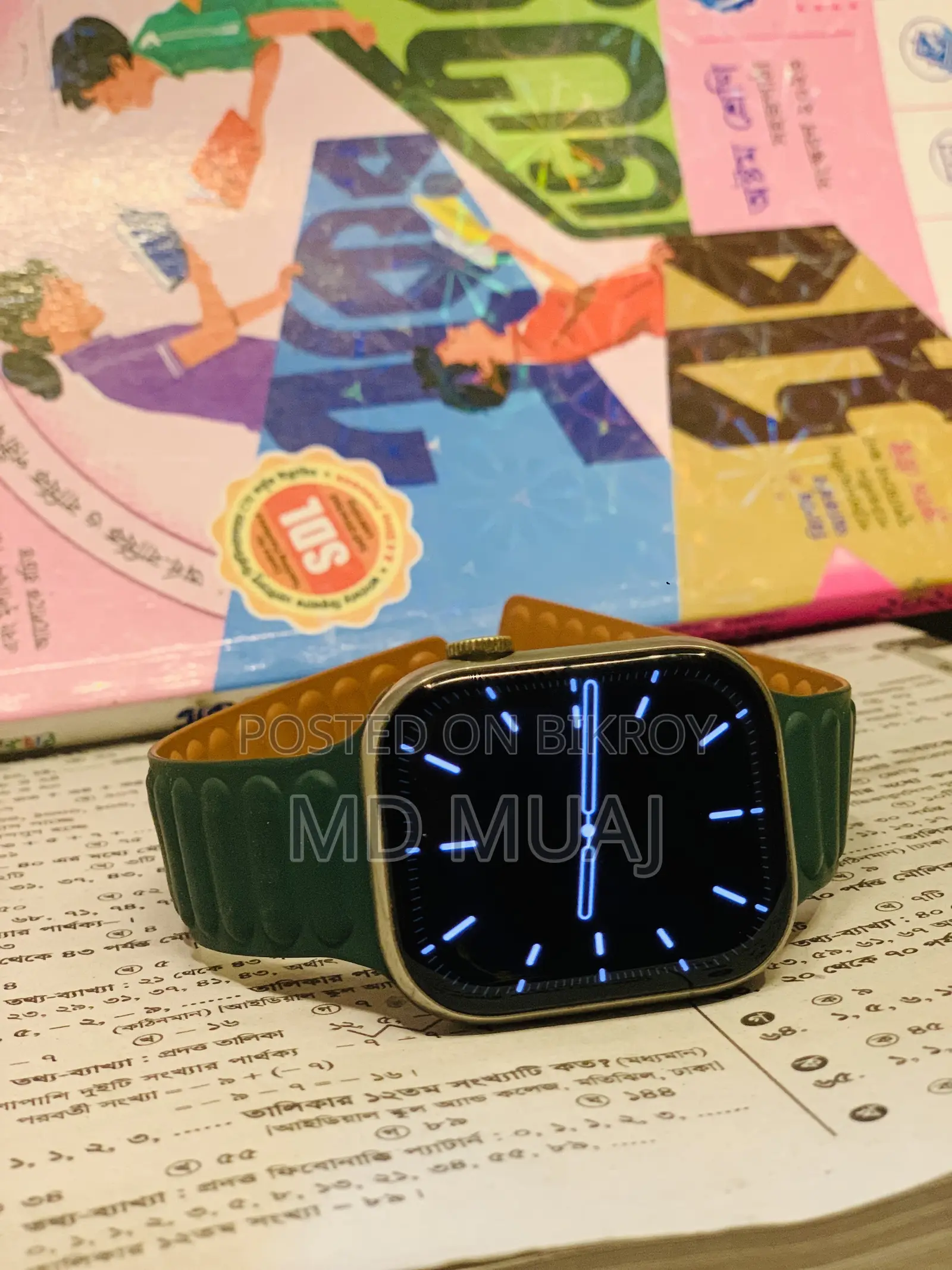  Hk9 Pro Max+ Amoled Smartwatch – Like New