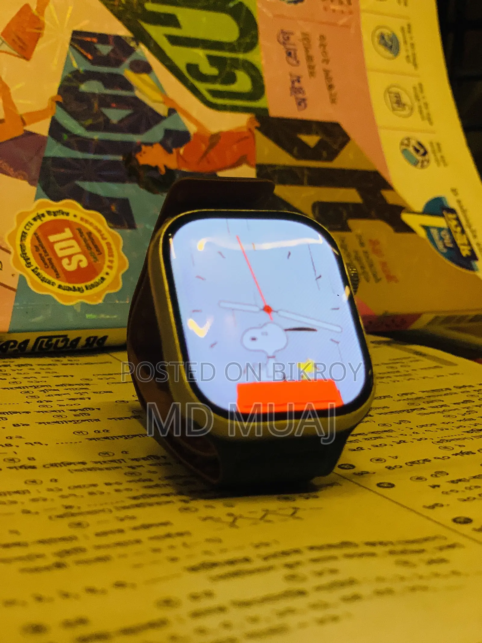  Hk9 Pro Max+ Amoled Smartwatch – Like New