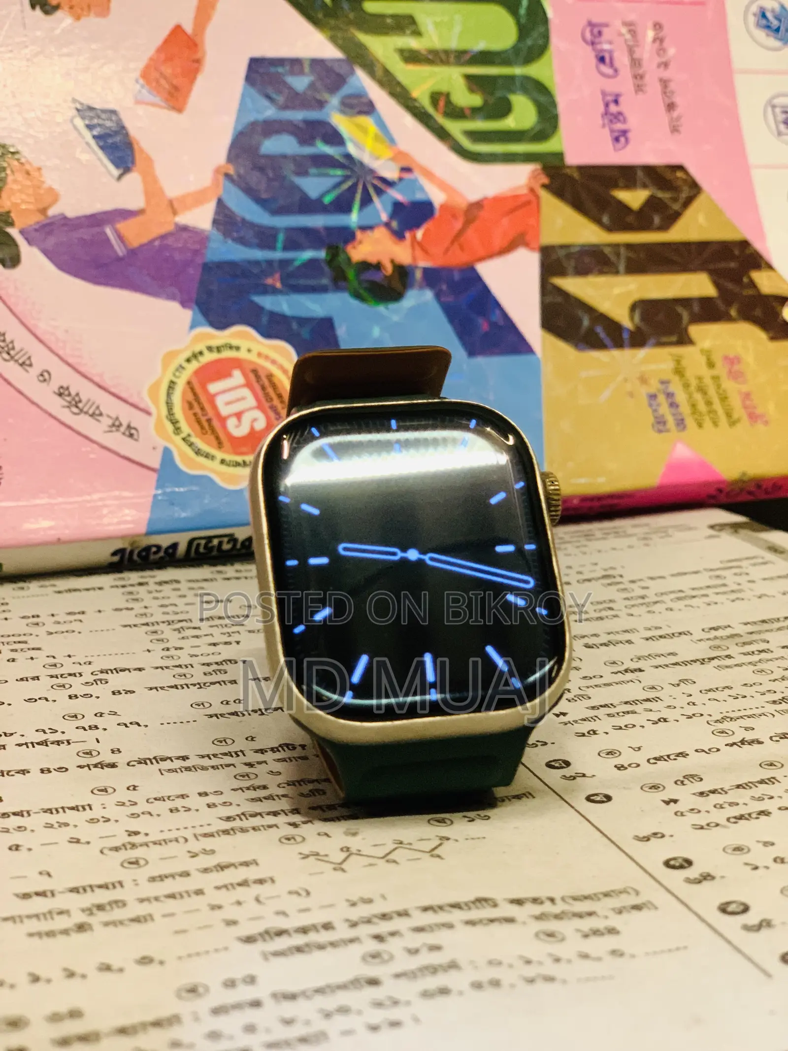  Hk9 Pro Max+ Amoled Smartwatch – Like New