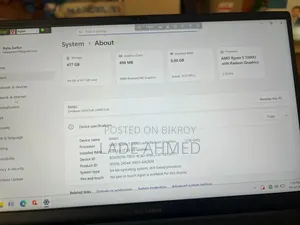 Laptop Asus Zenbook 14 8GB AMD Ryzen 5 SSD 512GB