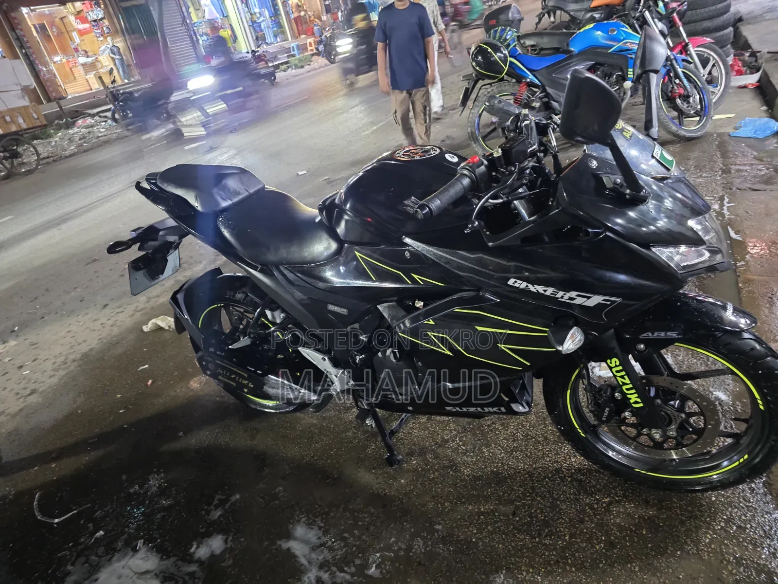 Suzuki Gixxer Fi ABS 2024 Black