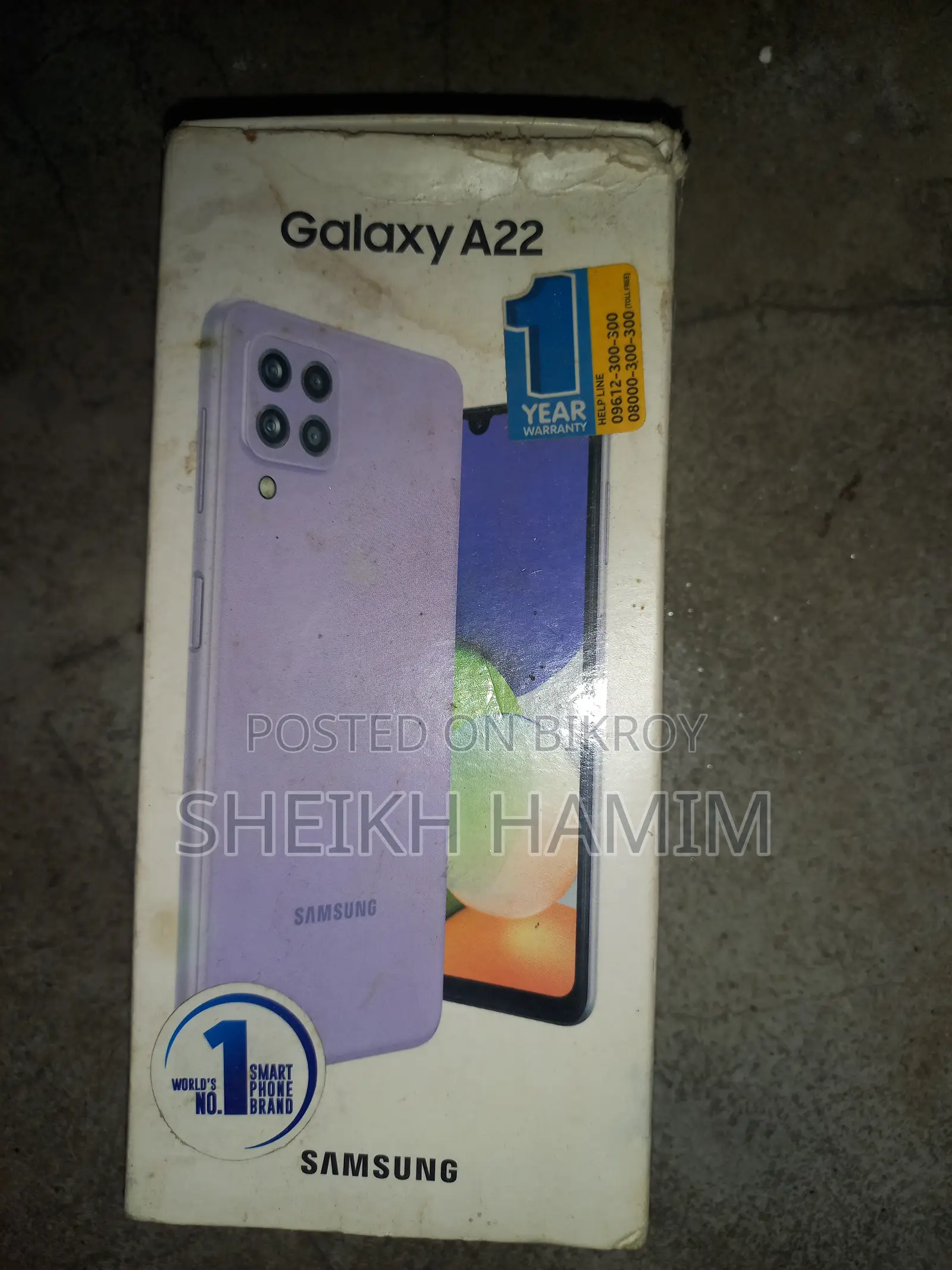 Samsung Galaxy A22 128 GB Purple