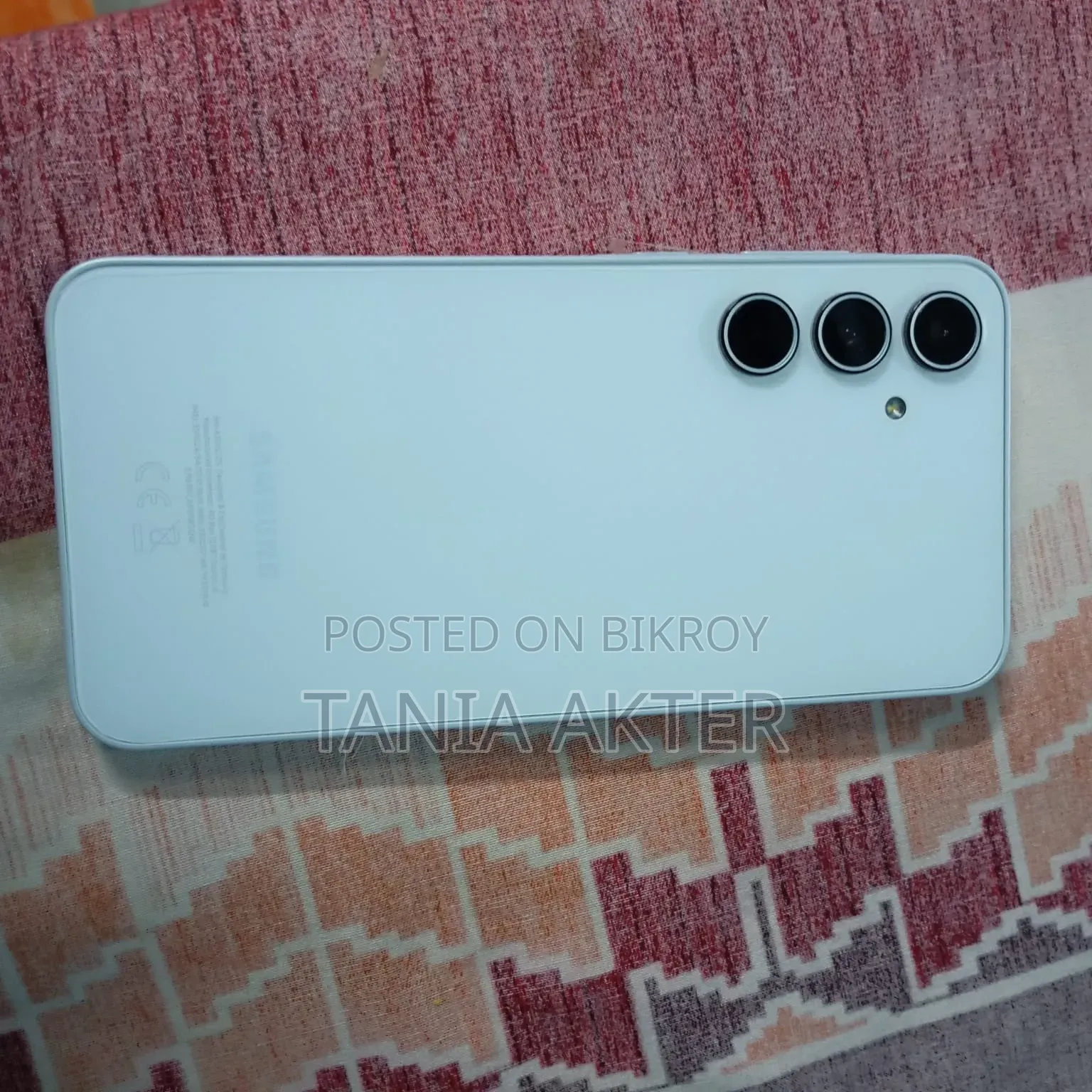 নিউ স্যামসাং গ্যালাক্সি এ৩৪ ৫জি ১২৮ জিবি গ্রে