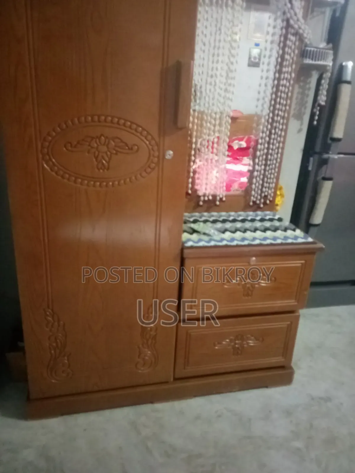 Malaysian Partex wood, a very sturdy piece of furniture