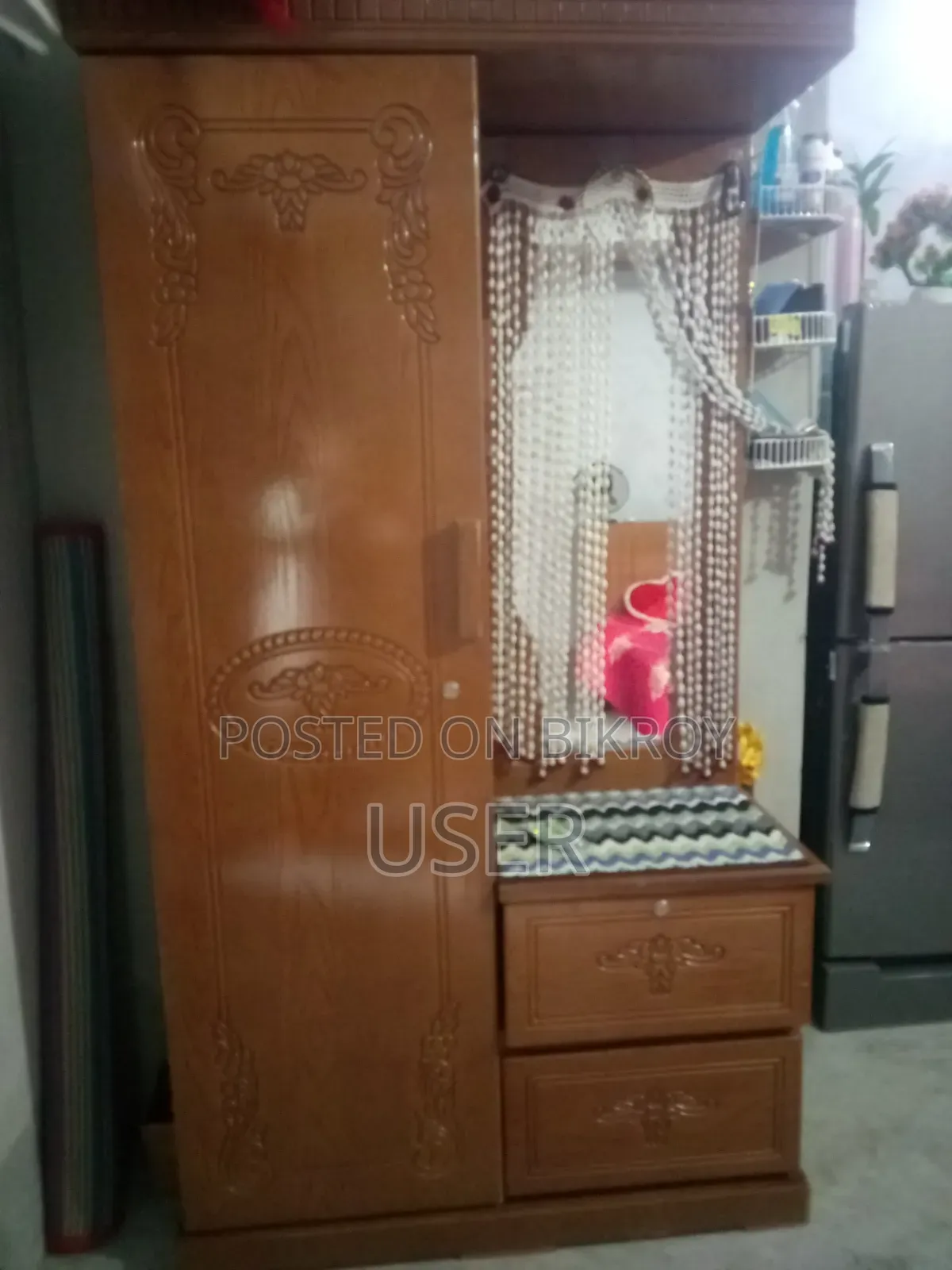 Malaysian Partex wood, a very sturdy piece of furniture