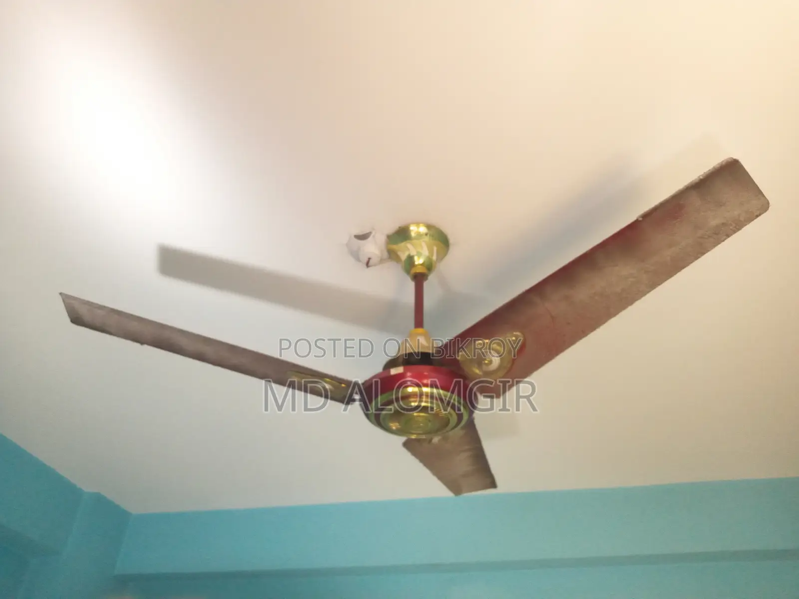 1 Year Used. For Sale. 56" Vision Royal Ceiling Fan.