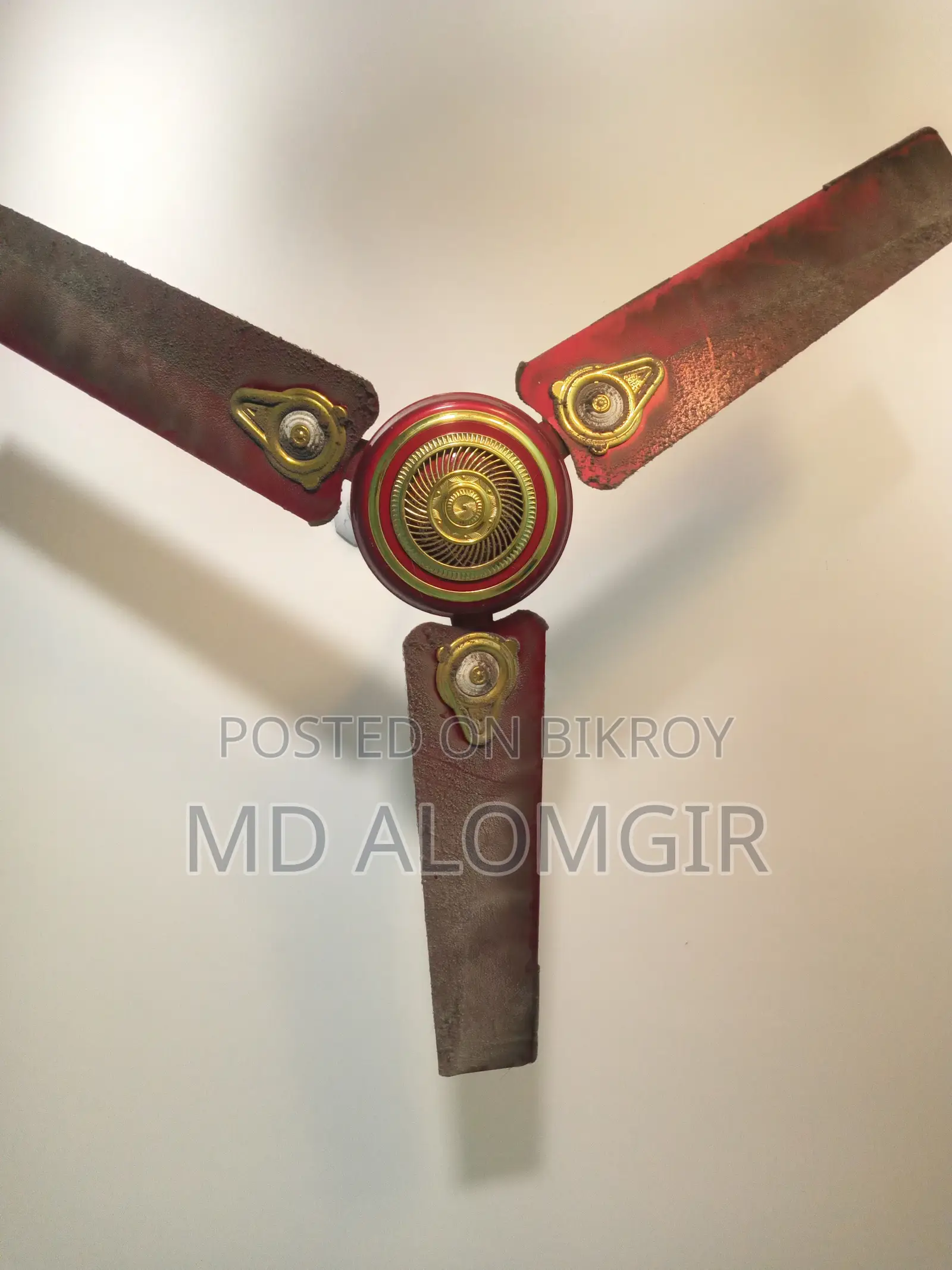 1 Year Used. For Sale. 56" Vision Royal Ceiling Fan.