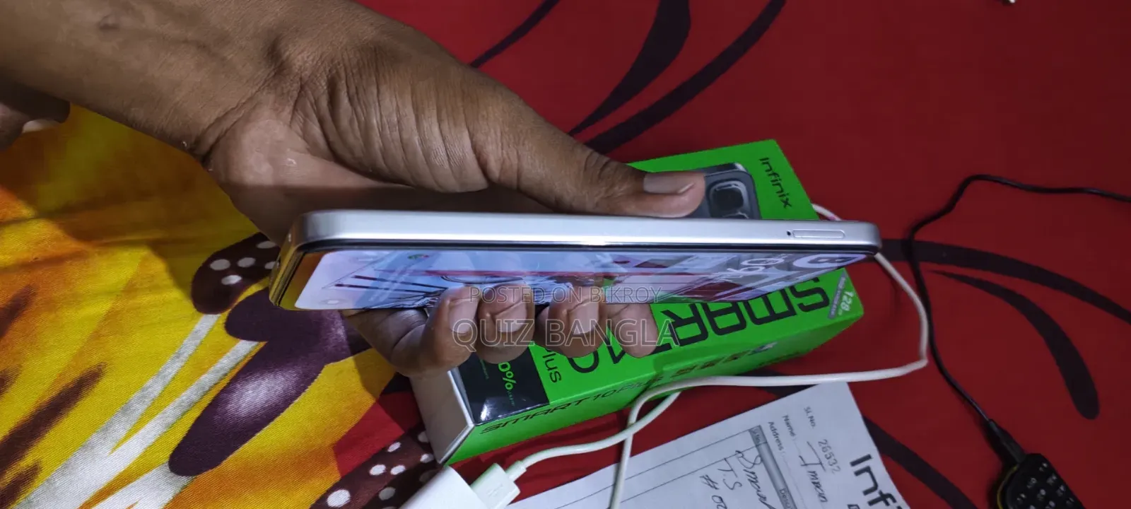 New Infinix Smart 10 Plus 128 GB White