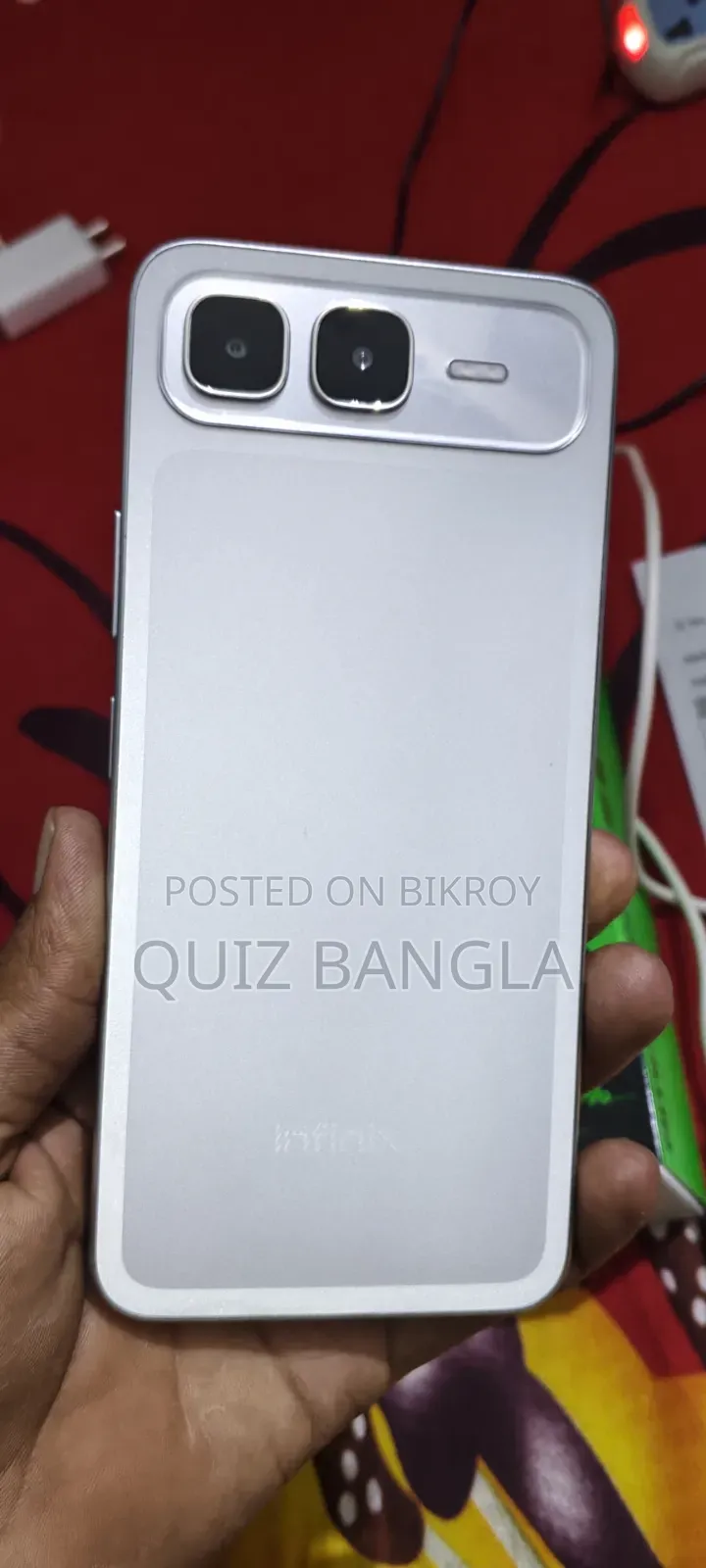 New Infinix Smart 10 Plus 128 GB White