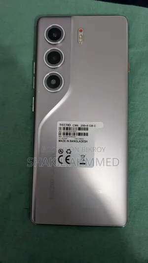 Tecno Camon 40 Pro 4G 256 GB Silver