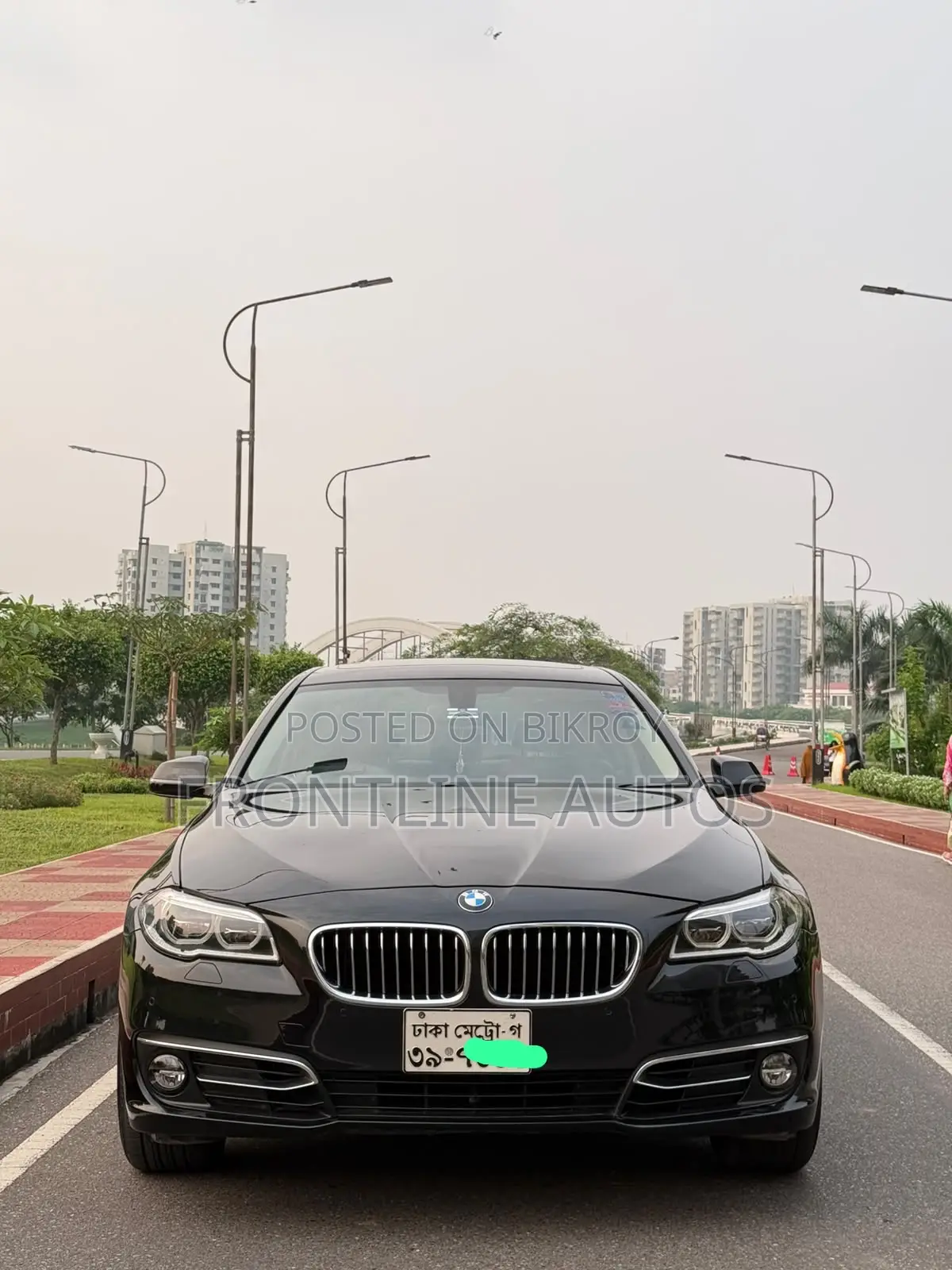BMW 5 Series 528i 2015 Black