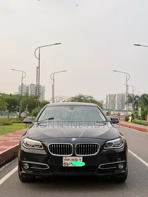 BMW 5 Series 528i 2015 Black