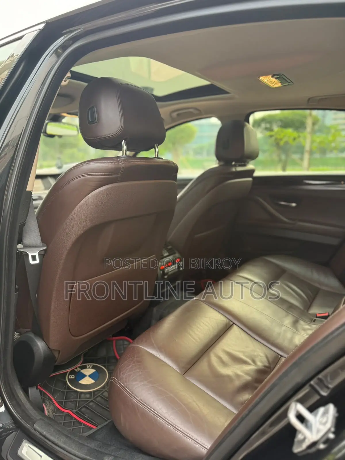 BMW 5 Series 528i 2015 Black