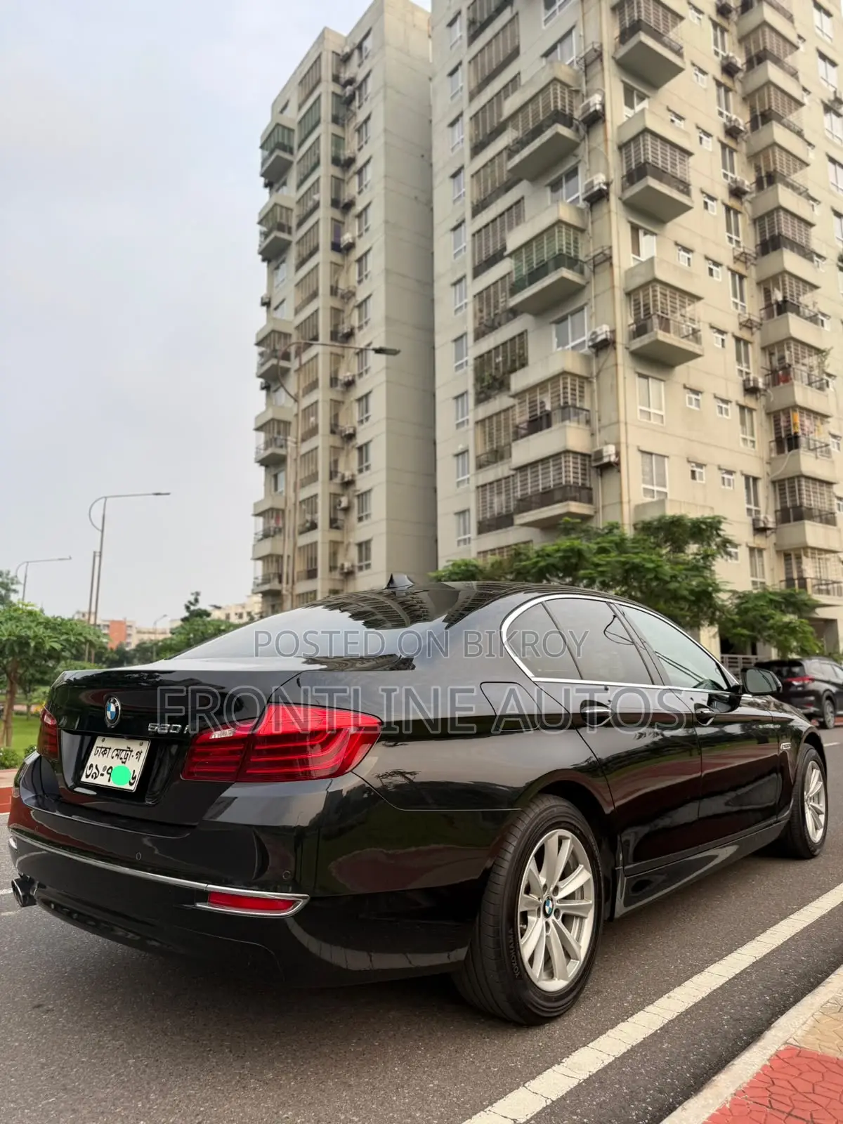 BMW 5 Series 528i 2015 Black