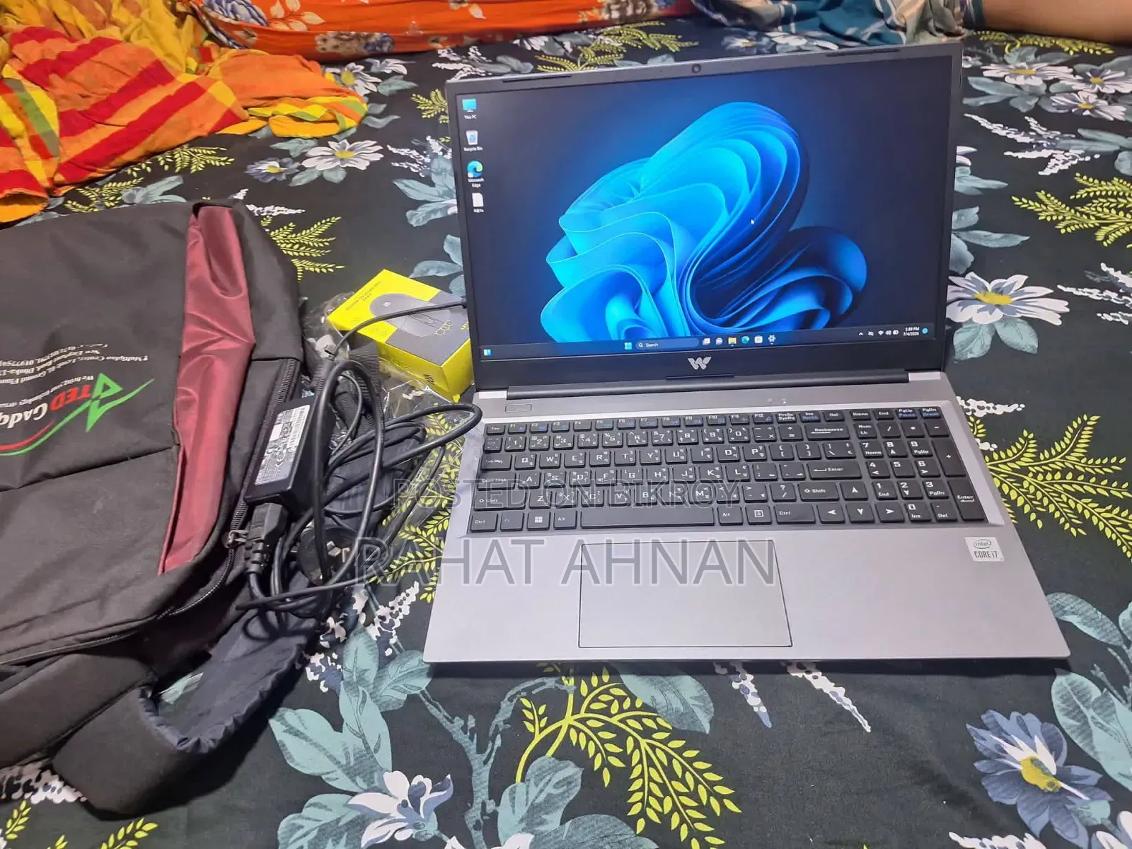 ল্যাপটপ ৮জিবি ইন্টেল কোর আই৭ এসএসডি ১২৮জিবি