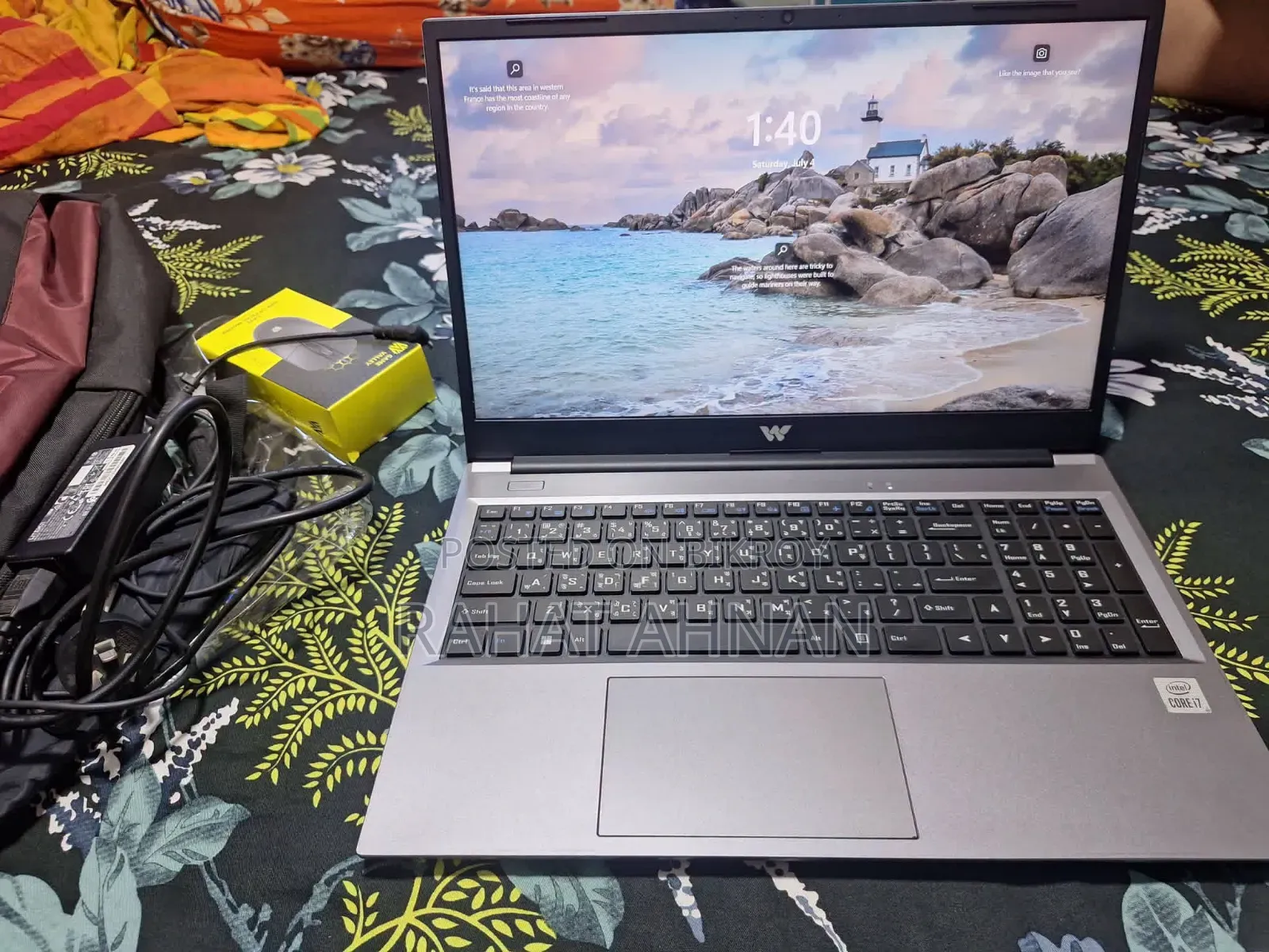 ল্যাপটপ ৮জিবি ইন্টেল কোর আই৭ এসএসডি ১২৮জিবি