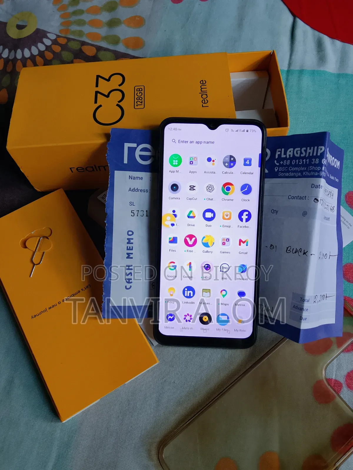 Realme C33 128 GB Black