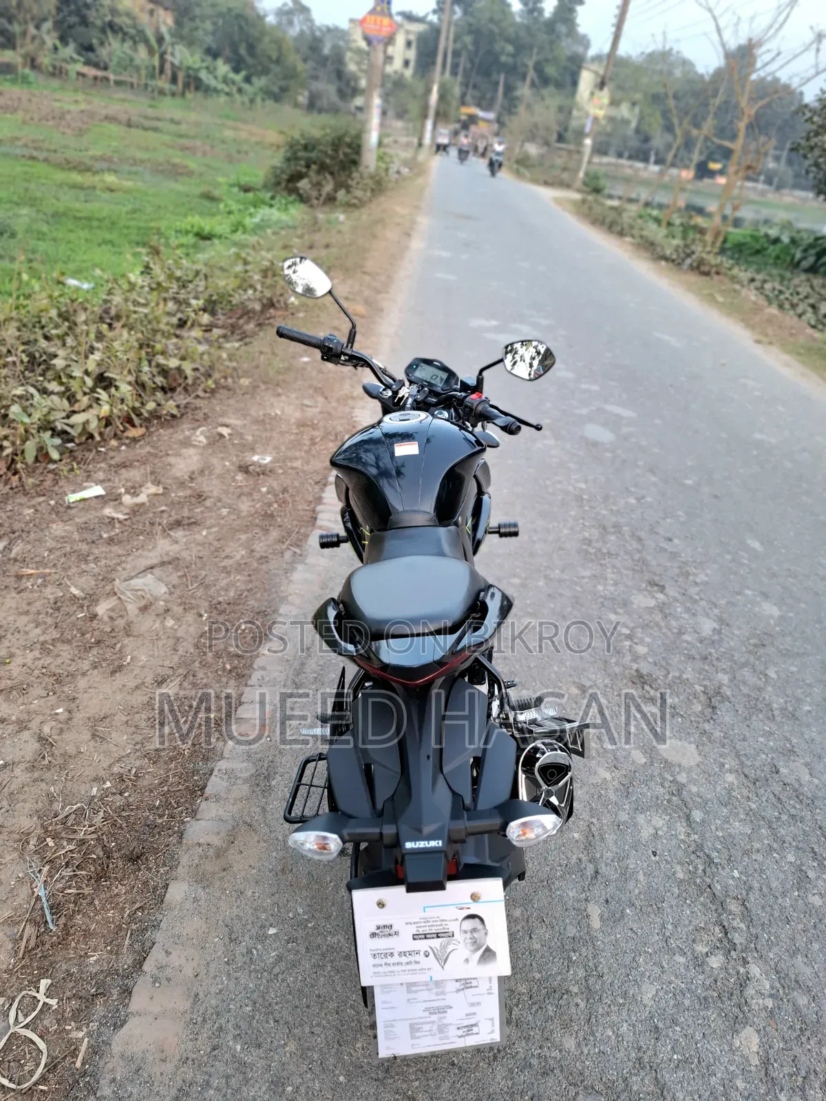 Suzuki Bike 2026 Black