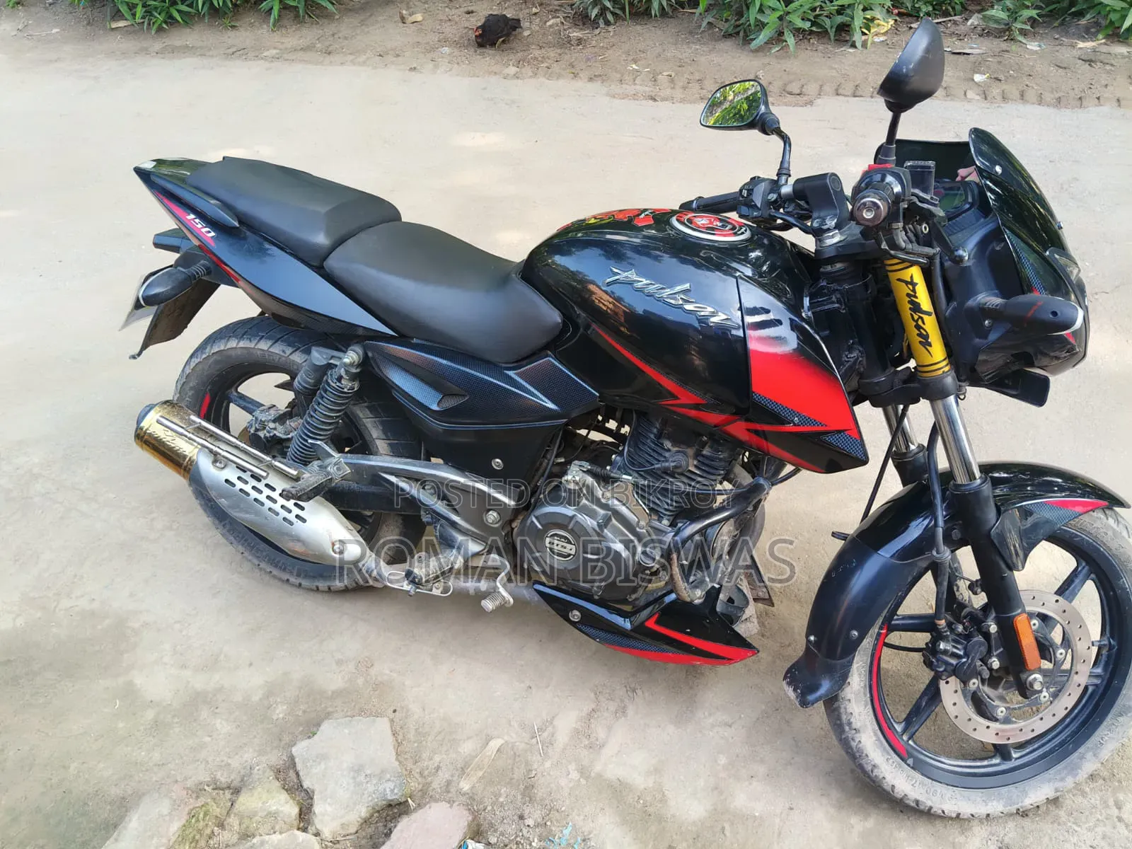 বাজাজ পালসার ১৫০ ২০২০ ব্ল্যাক