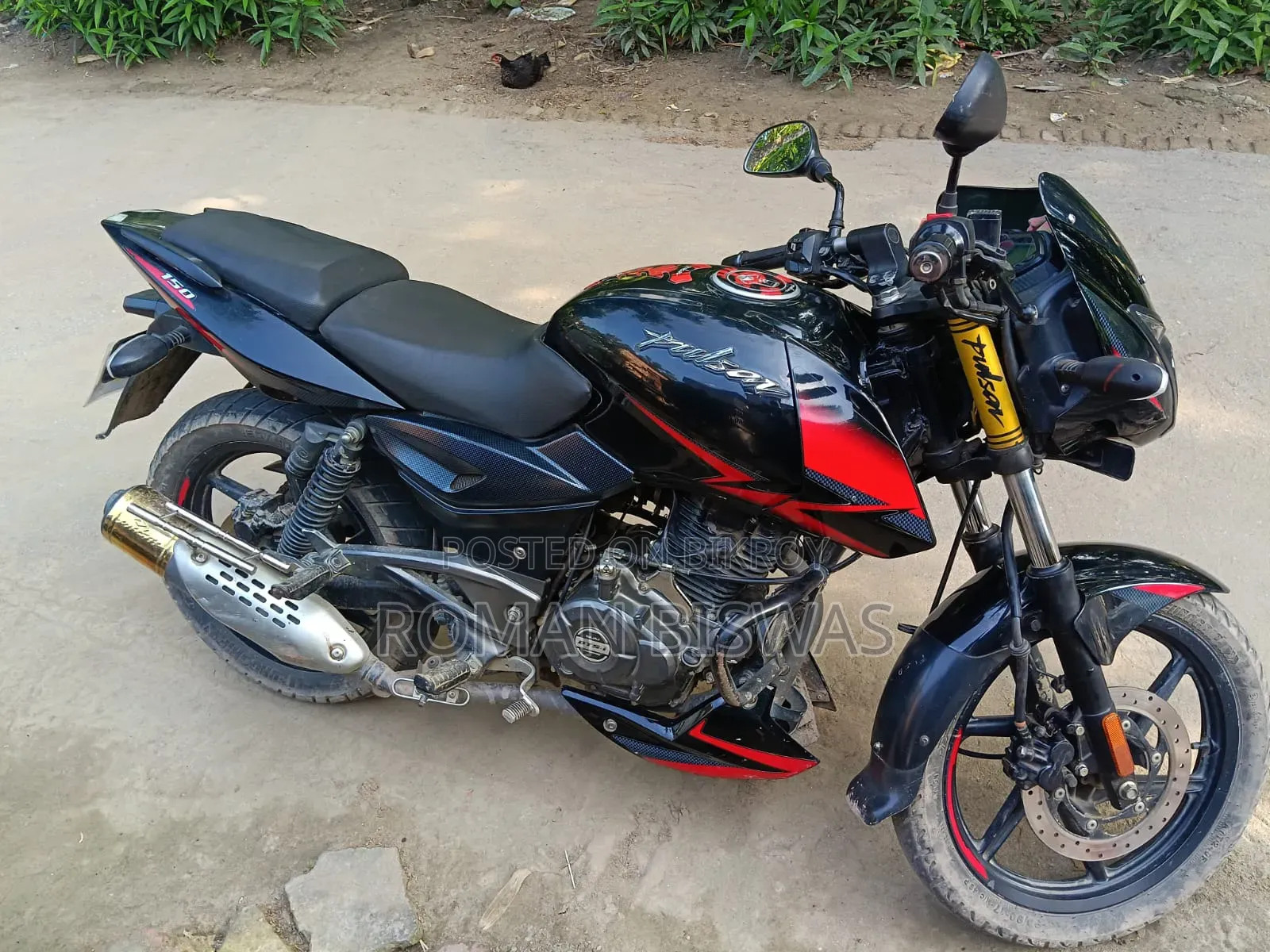 বাজাজ পালসার ১৫০ ২০২০ ব্ল্যাক