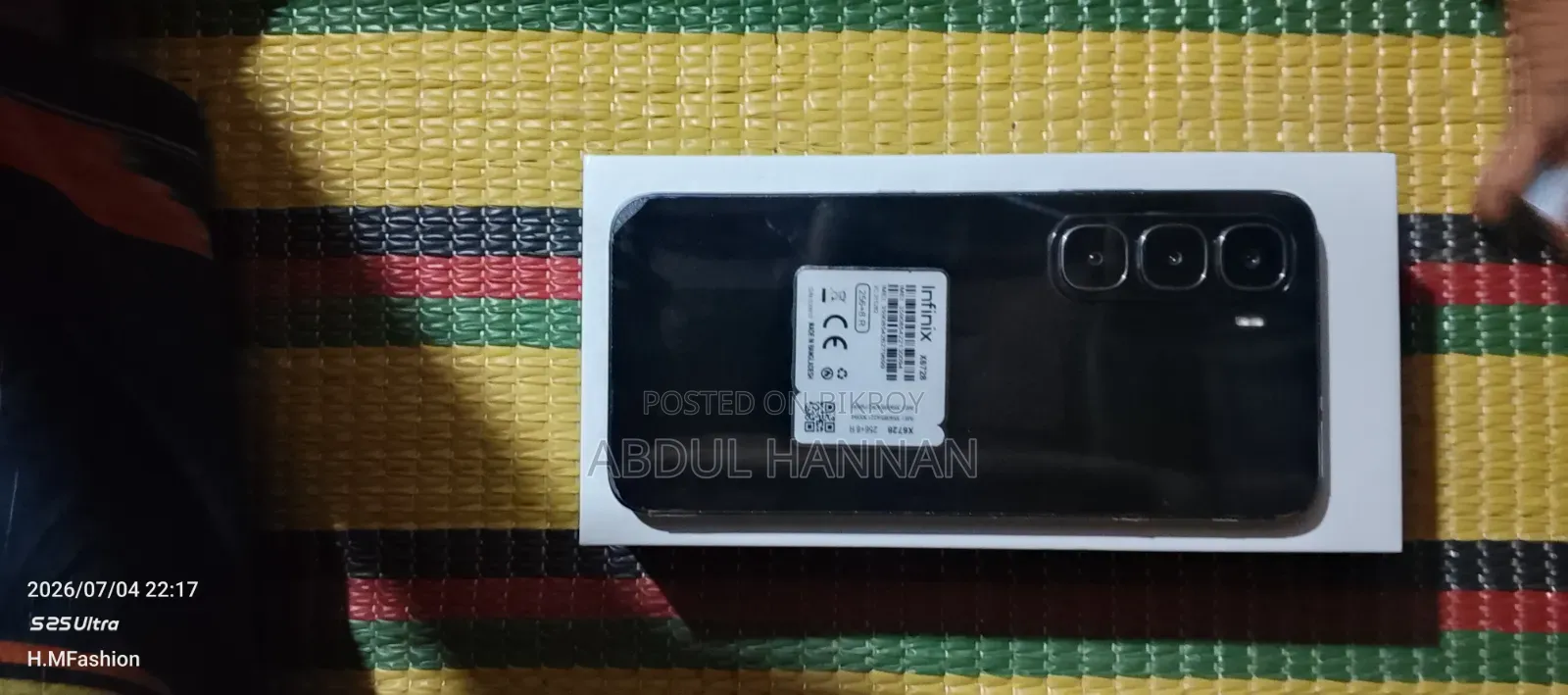 Infinix Hot 60 Pro+ 128 GB Black