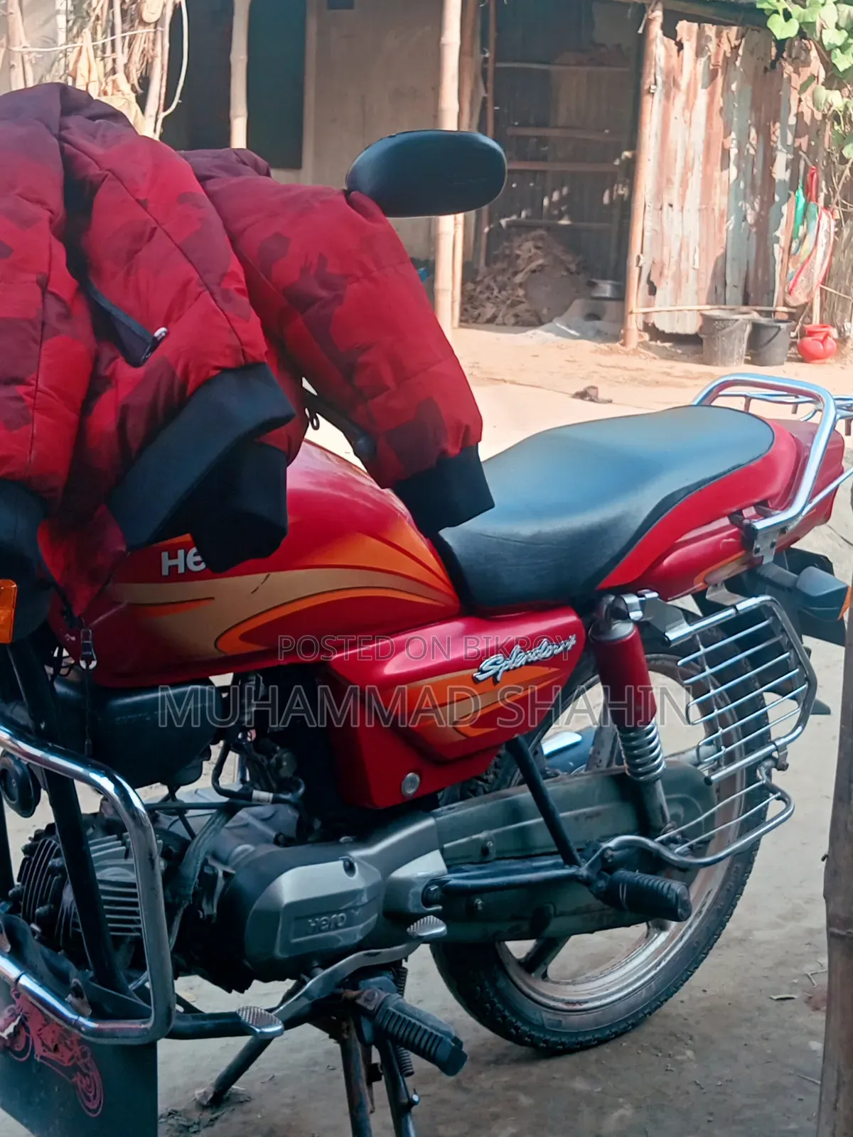 New Hero Splendor Plus 2015 Red